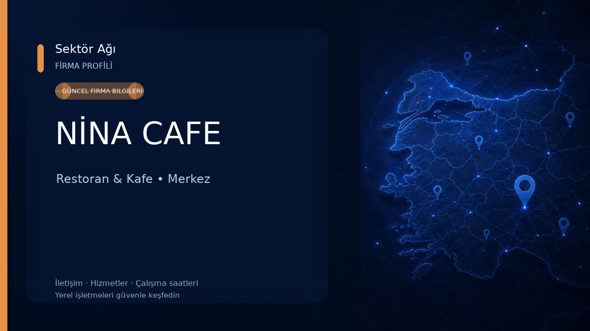 NİNA CAFE Restoran & Kafe
