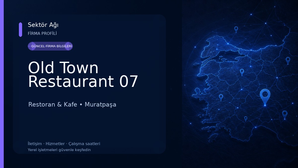 Old Town Restaurant 07