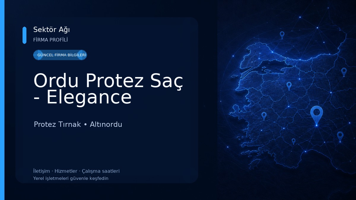 Ordu Protez Saç - Elegance