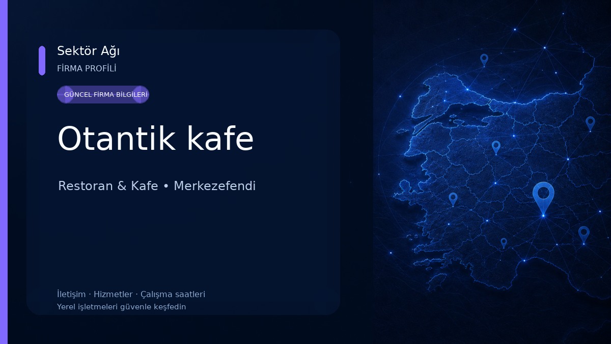 Otantik kafe