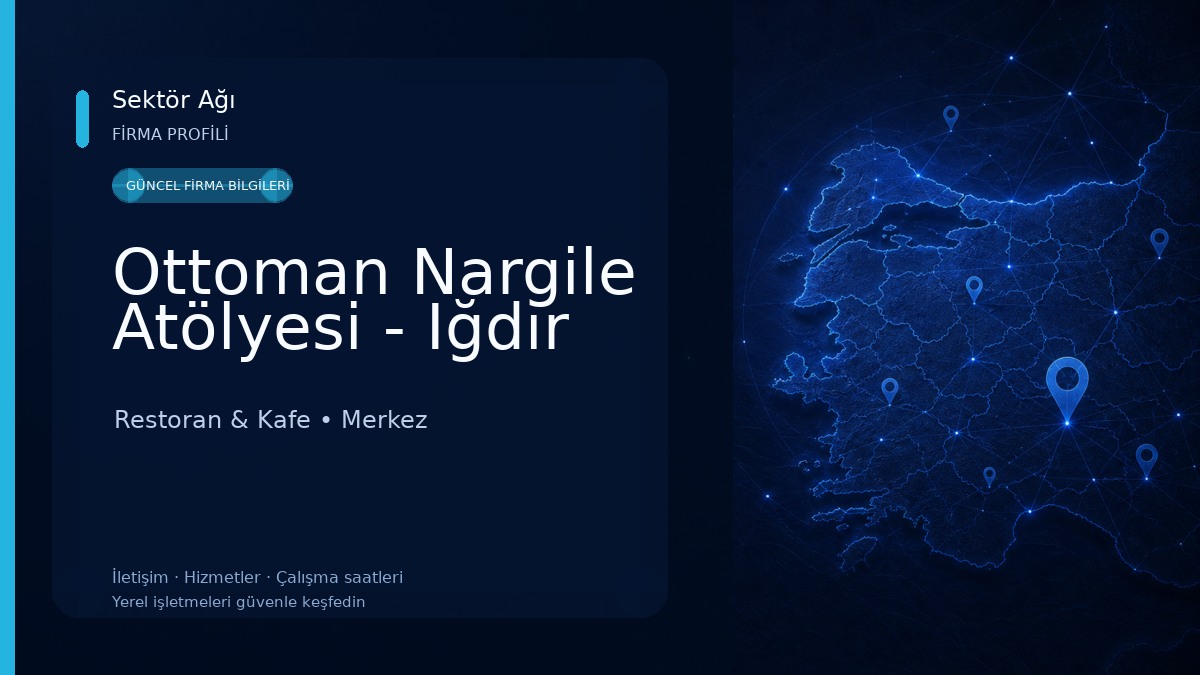 Ottoman Nargile Atölyesi - Iğdır Restoran & Kafe