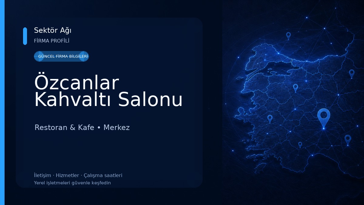 Özcanlar Kahvaltı Salonu