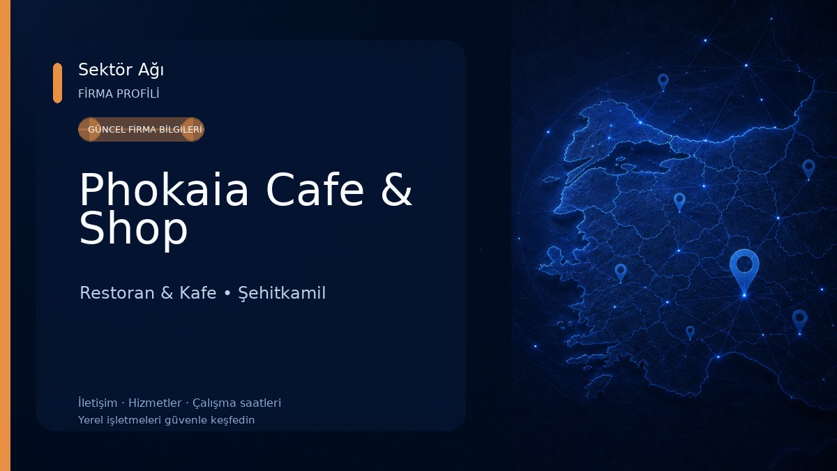 Phokaia Cafe & Shop Restoran & Kafe