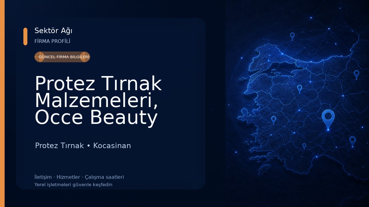 Protez Tırnak Malzemeleri, Occe Beauty Shop Protez Tırnak