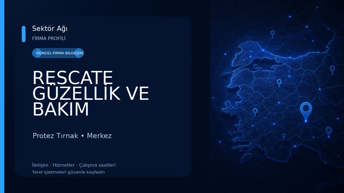 RESCATE GÜZELLİK VE BAKIM