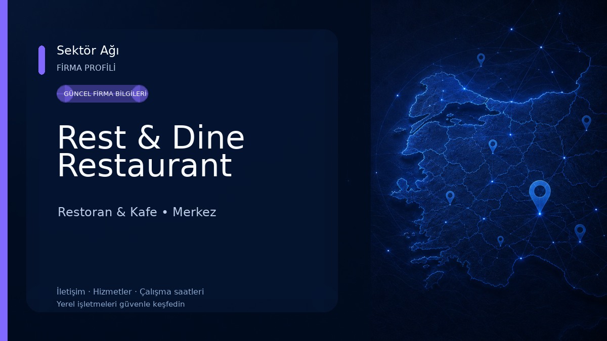 Rest & Dine Restaurant