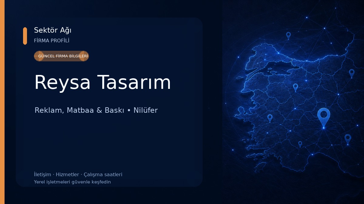 Reysa Tasarım Reklam, Matbaa & Baskı