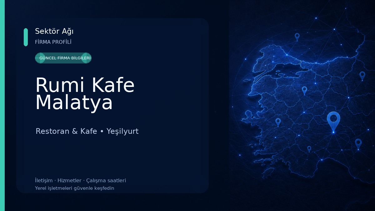 Rumi Kafe Malatya Restoran & Kafe