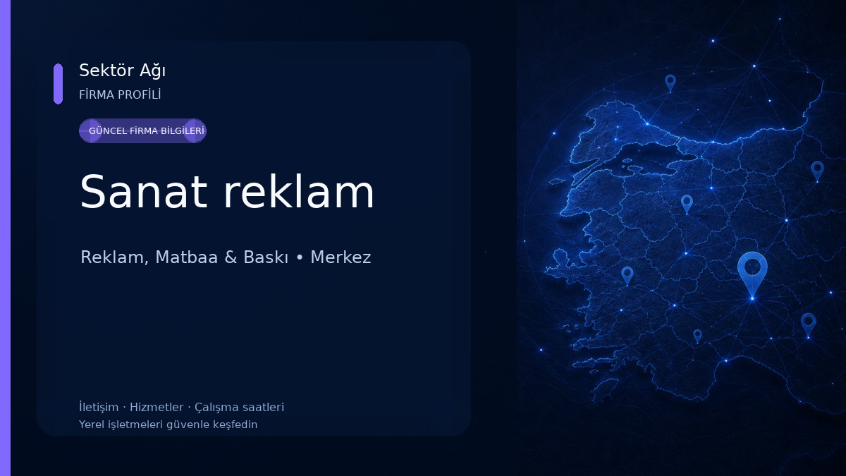 Sanat reklam Reklam, Matbaa & Baskı