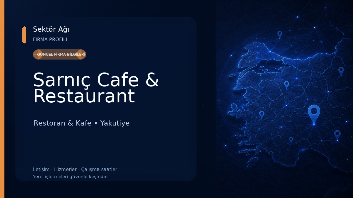 Sarnıç Cafe & Restaurant