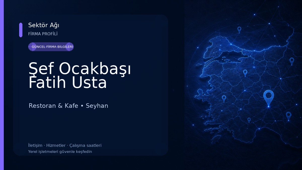 Şef Ocakbaşı Fatih Usta Restoran & Kafe