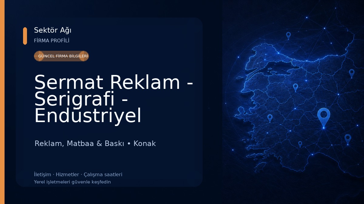 Sermat Reklam - Serigrafi - Endüstriyel Etiket - Matbaa - Lazer Markalama - Dijital Baskı - Metal Etiket - Leksan Etiket - Reklam, Matbaa & Baskı