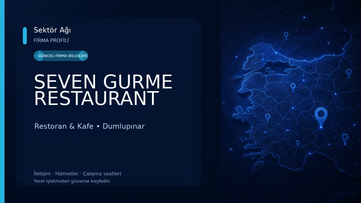 SEVEN GURME RESTAURANT Restoran & Kafe