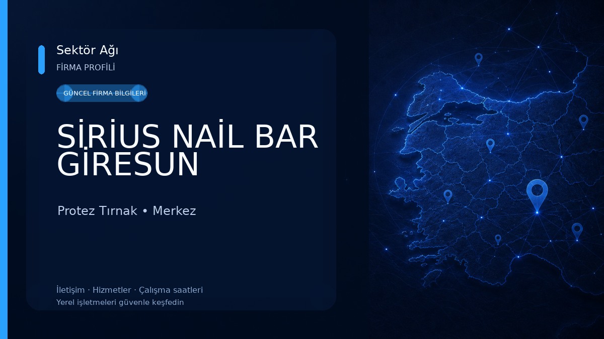SİRİUS NAİL BAR GİRESUN