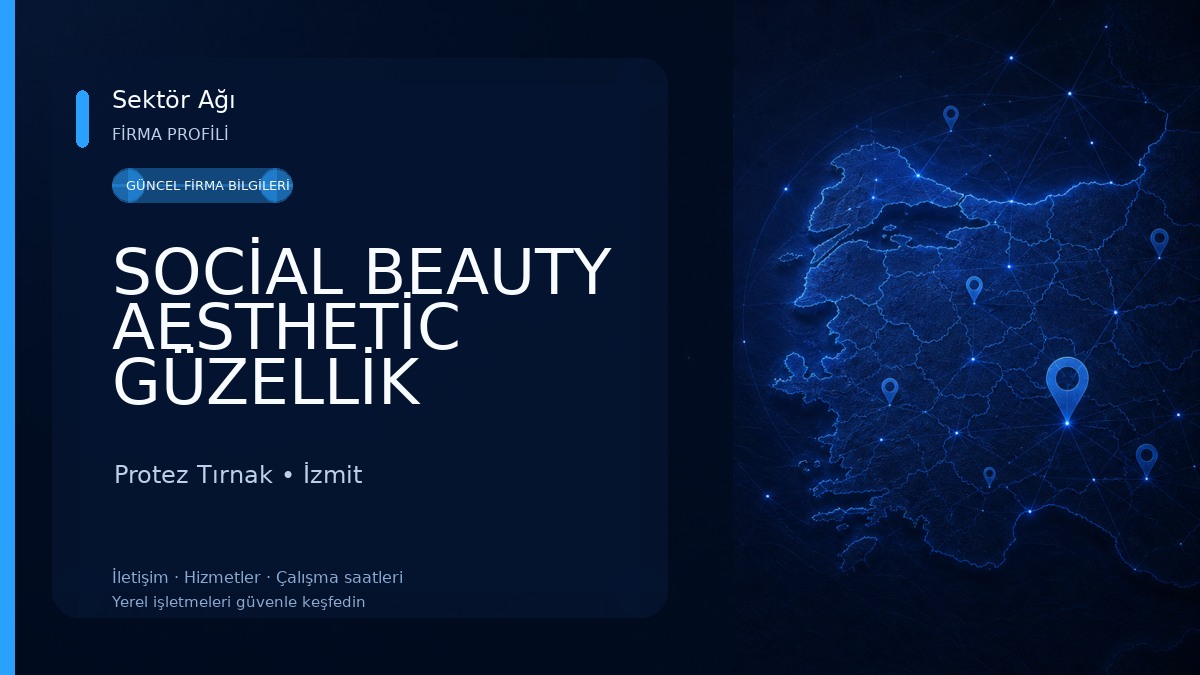 SOCİAL BEAUTY AESTHETİC GÜZELLİK MERKEZİ - Saç Terapisi - Cilt Bakımı - Protez Tırnak - Lazer Epilasyon