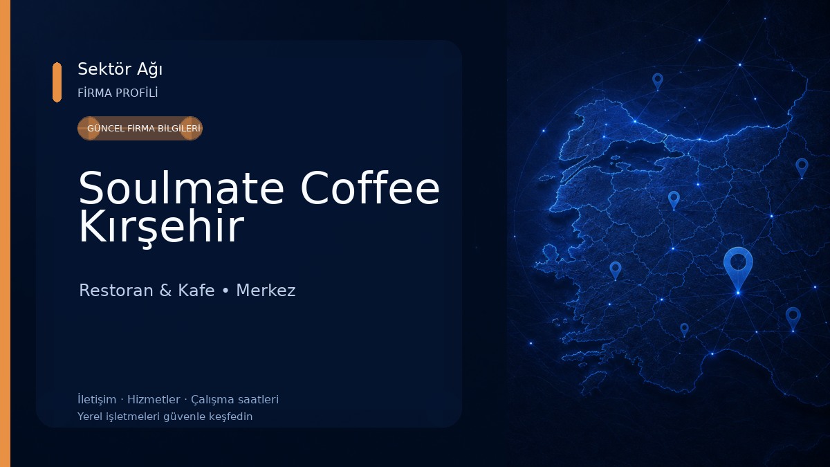Soulmate Coffee Kırşehir