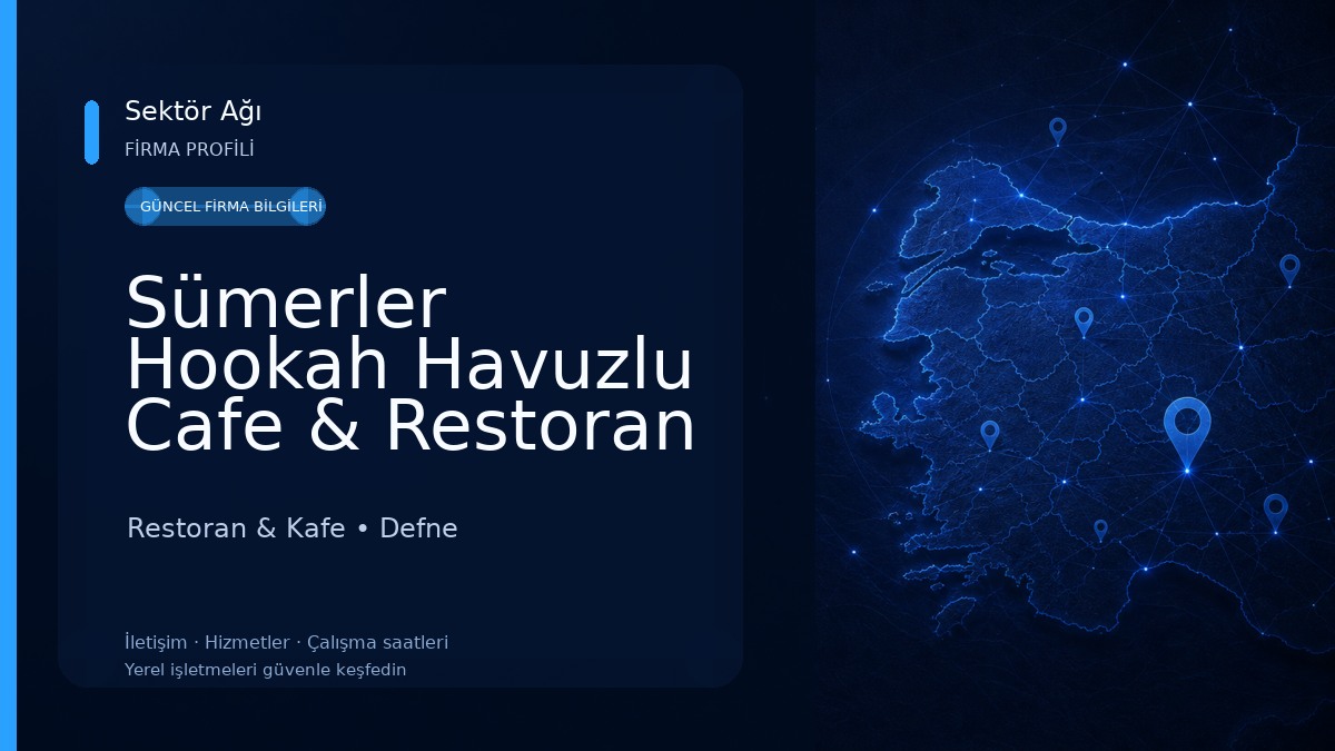 Sümerler Hookah Havuzlu Cafe & Restoran Restoran & Kafe