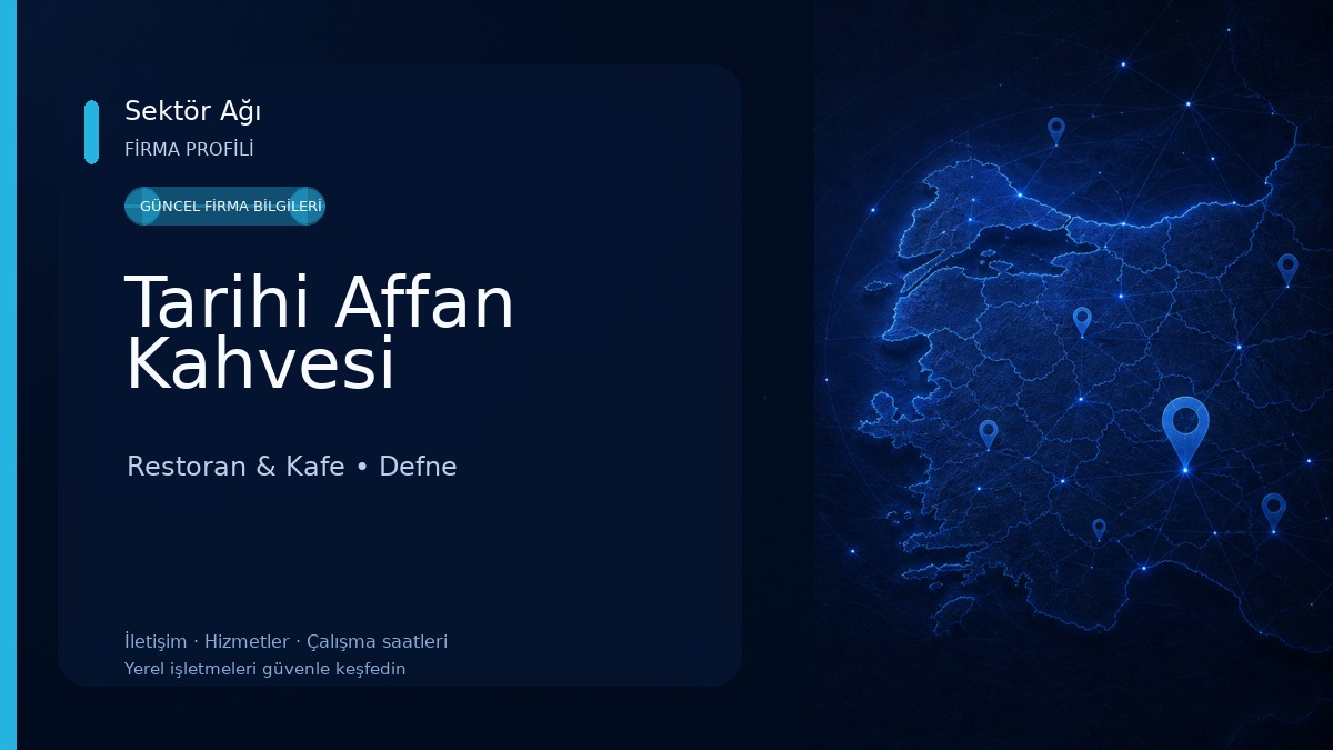 Tarihi Affan Kahvesi Restoran & Kafe