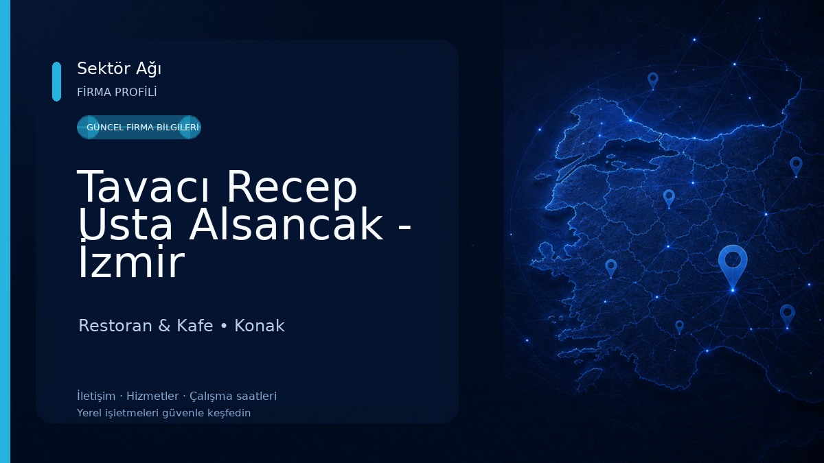 Tavacı Recep Usta Alsancak - İzmir Restoran & Kafe