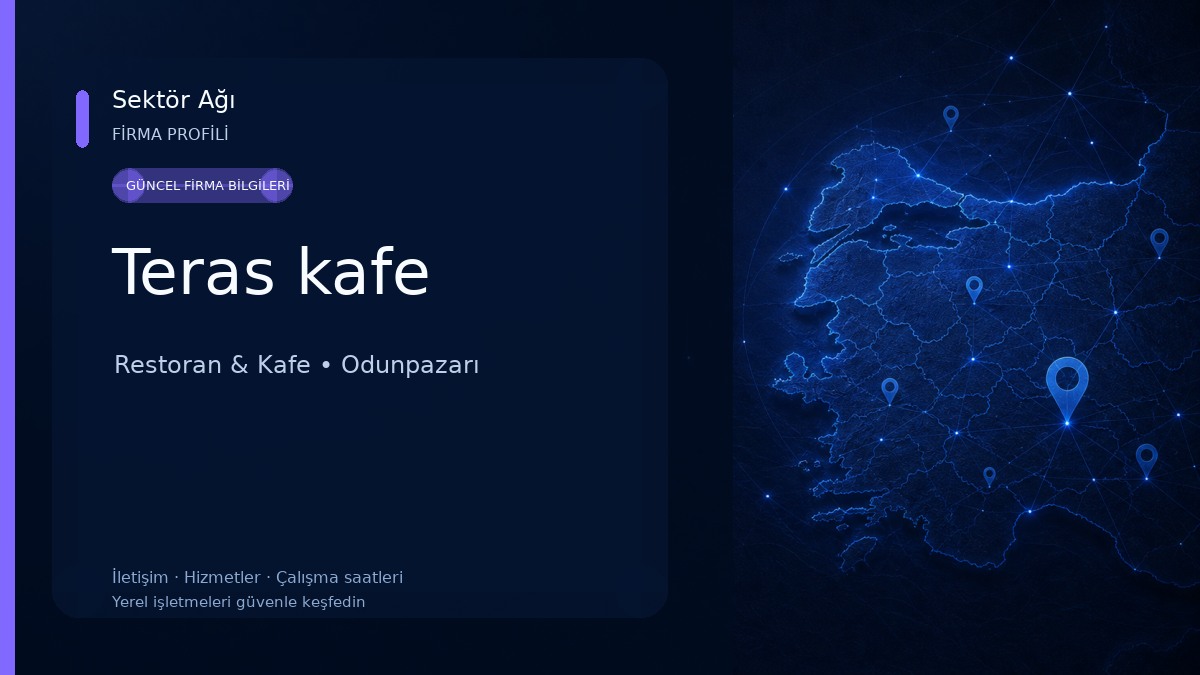 Teras kafe