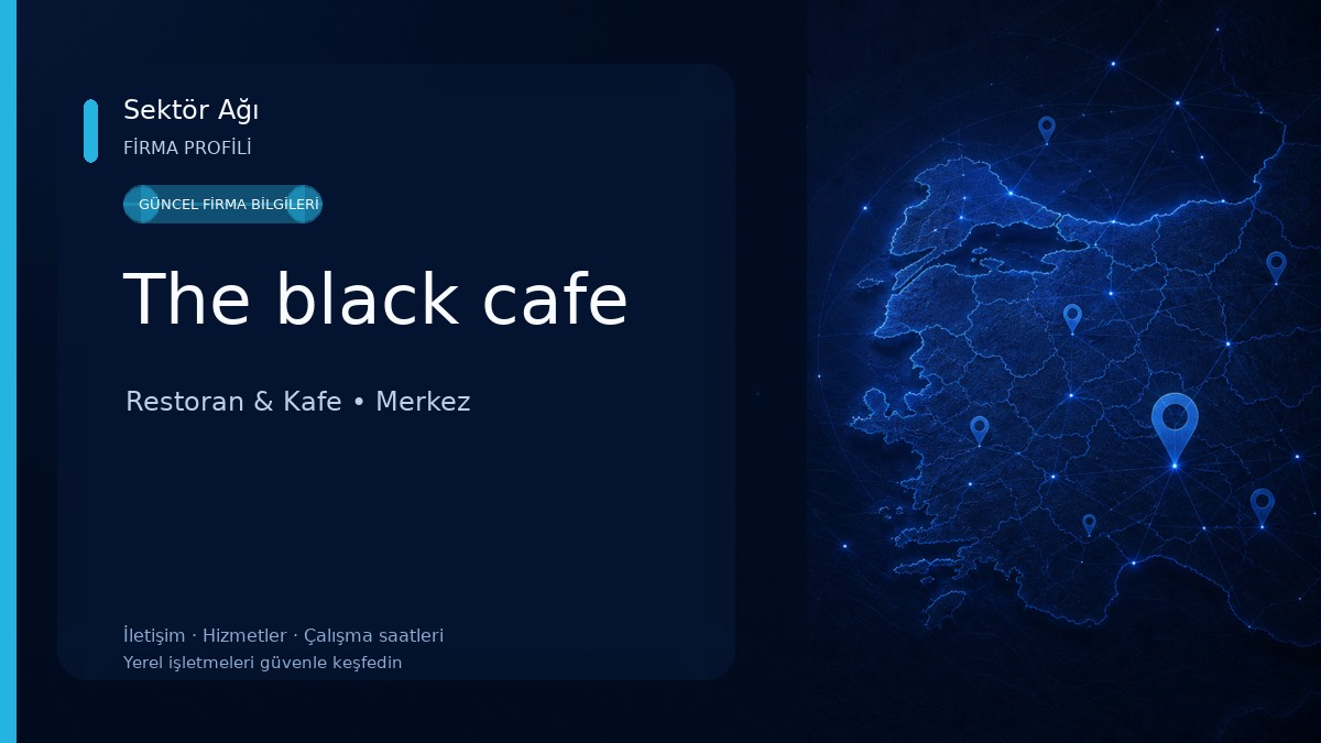 The black cafe
