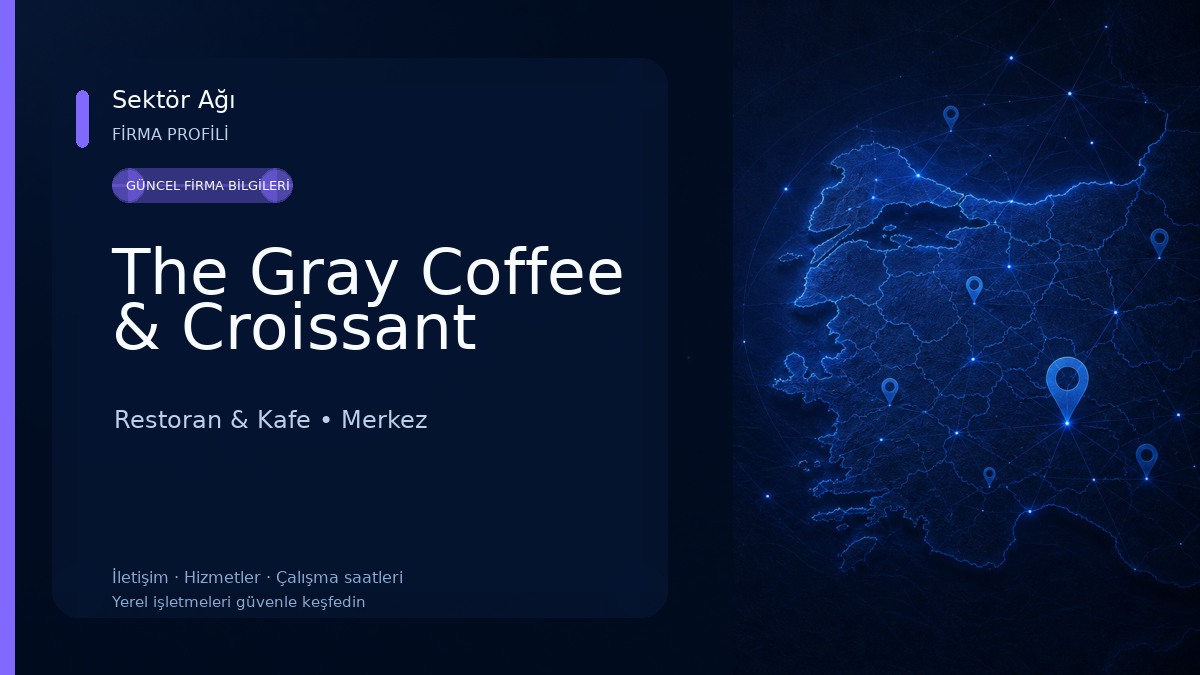 The Gray Coffee & Croissant Restoran & Kafe