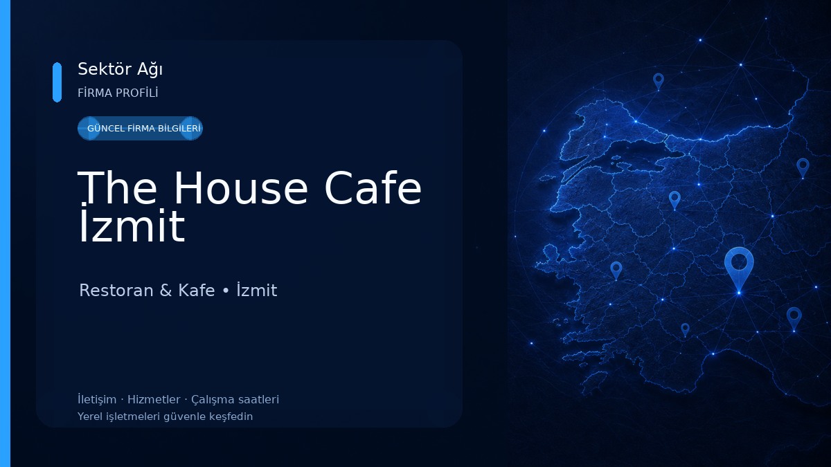 The House Cafe İzmit