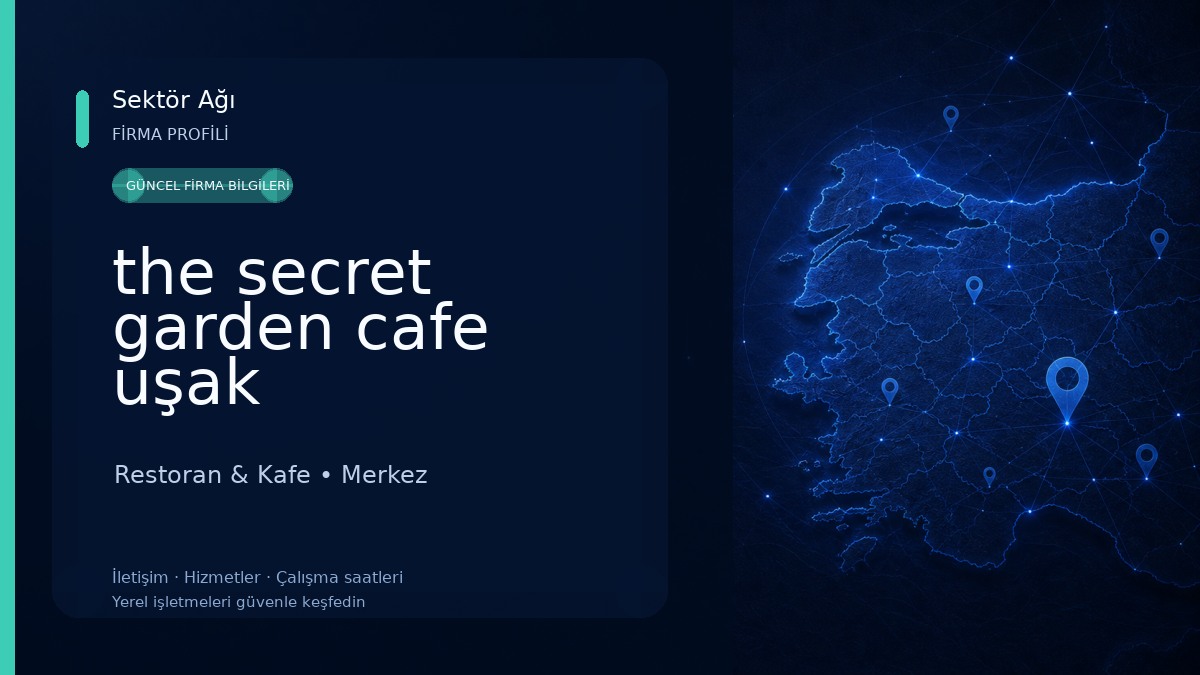 the secret garden cafe uşak Restoran & Kafe