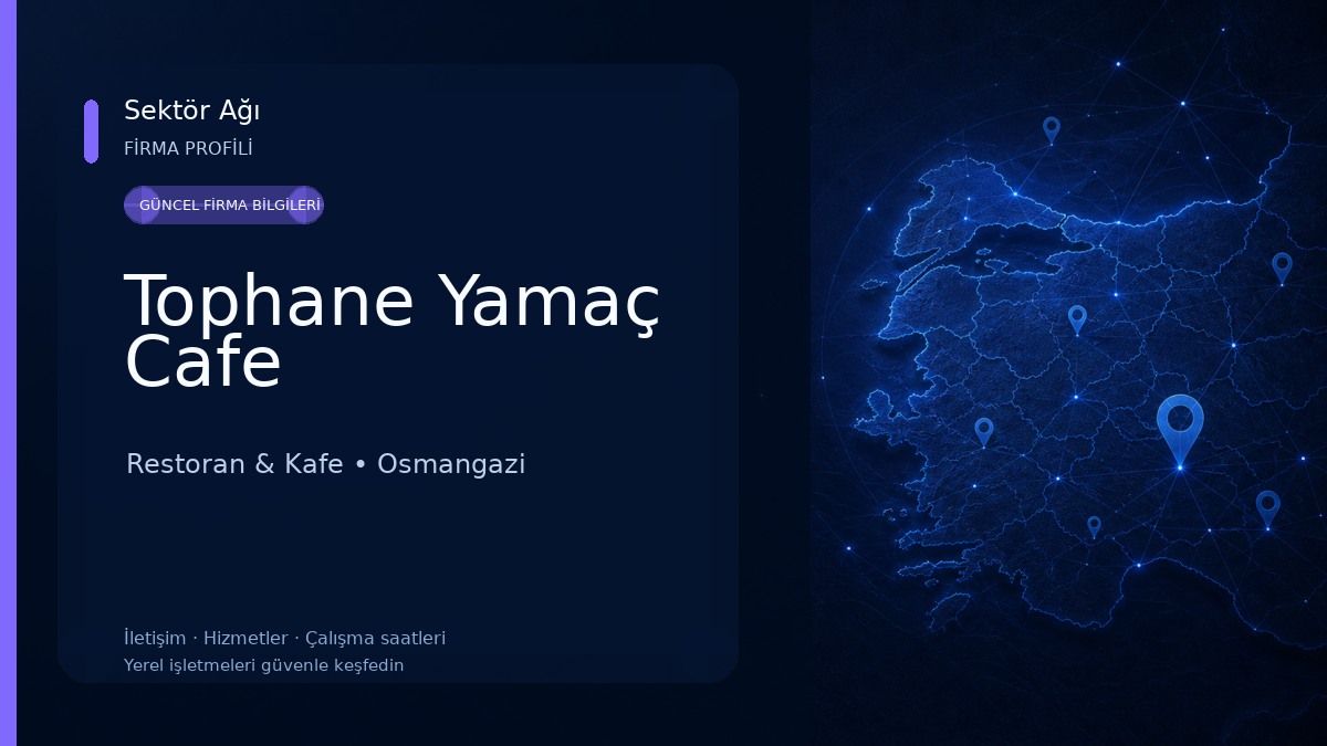 Tophane Yamaç Cafe Restoran & Kafe