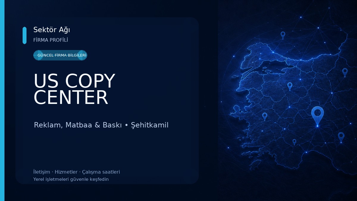 US COPY CENTER Reklam, Matbaa & Baskı