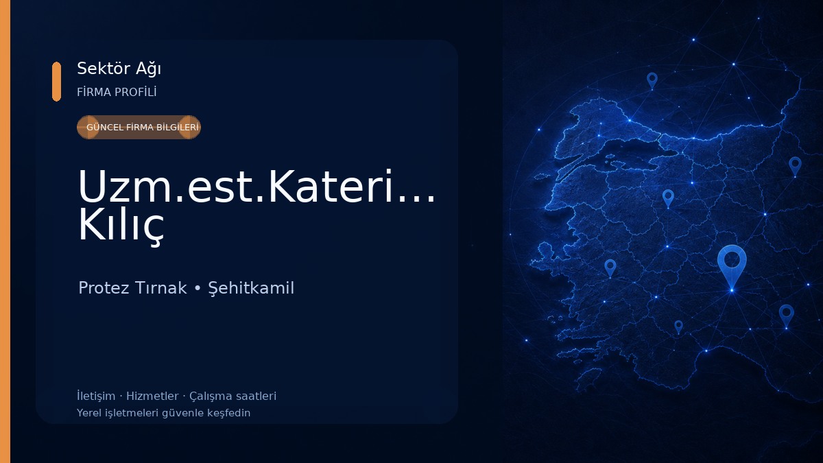 Uzm.est.Katerina Kılıç Protez Tırnak