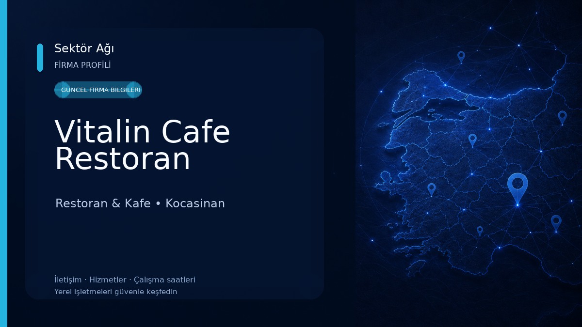 Vitalin Cafe Restoran Restoran & Kafe