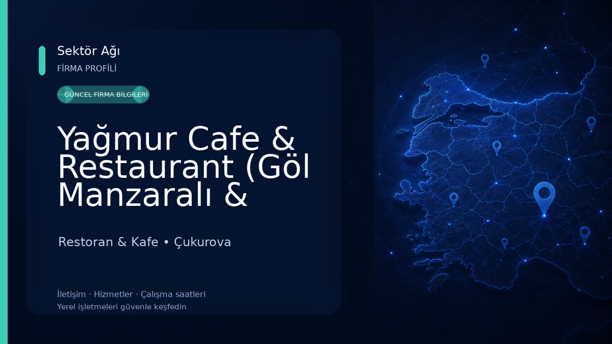 Yağmur Cafe & Restaurant (Göl Manzaralı & Brunch) Restoran & Kafe