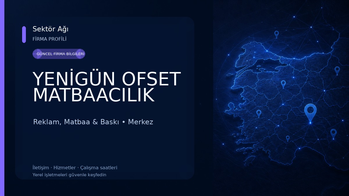 YENİGÜN OFSET MATBAACILIK