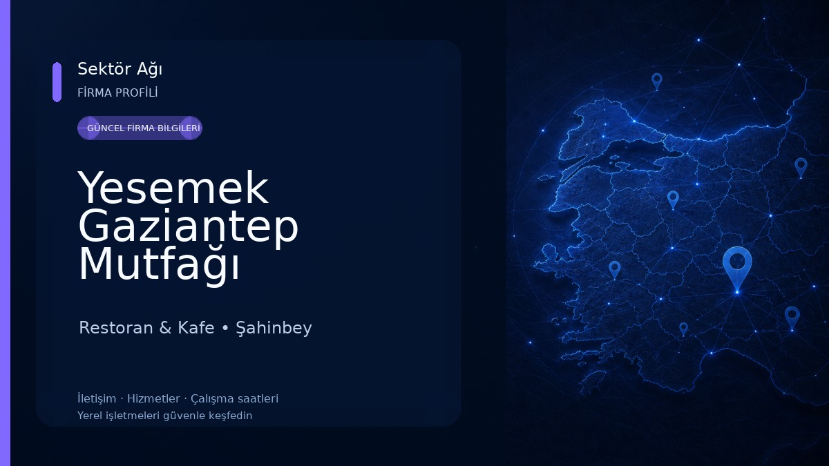 Yesemek Gaziantep Mutfağı Restoran & Kafe