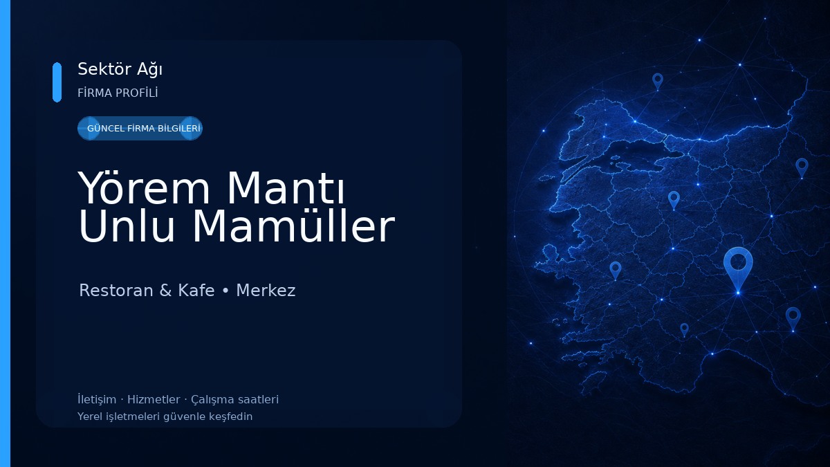 Yörem Mantı Unlu Mamüller