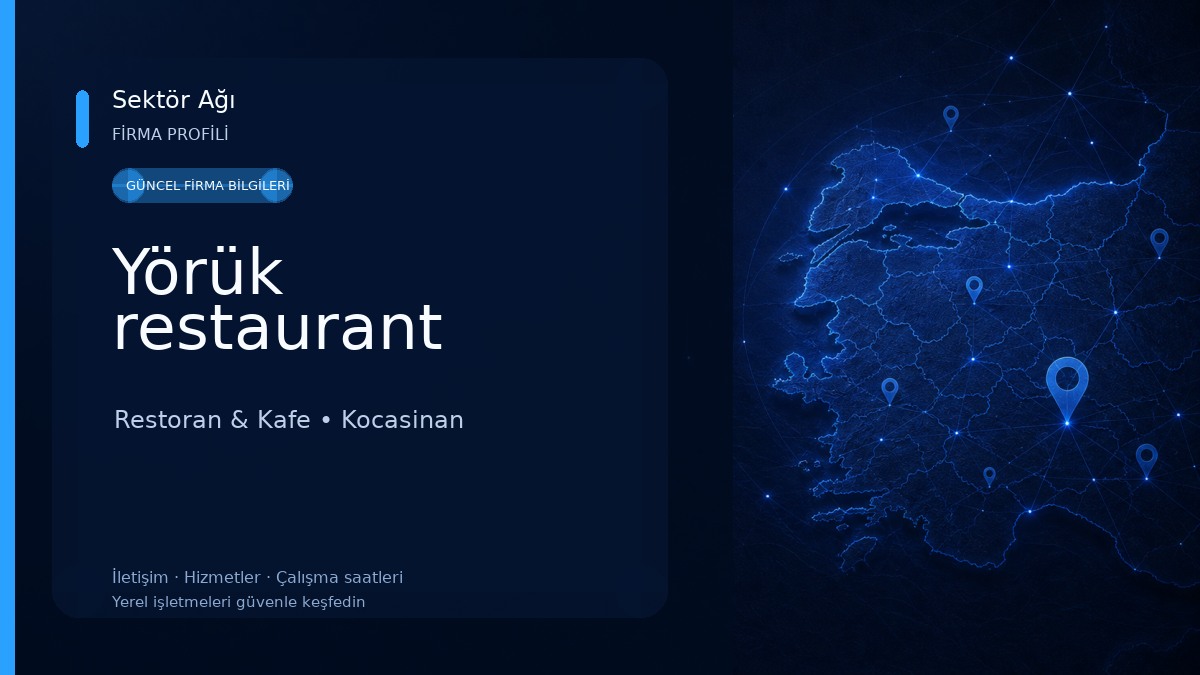 Yörük restaurant Restoran & Kafe