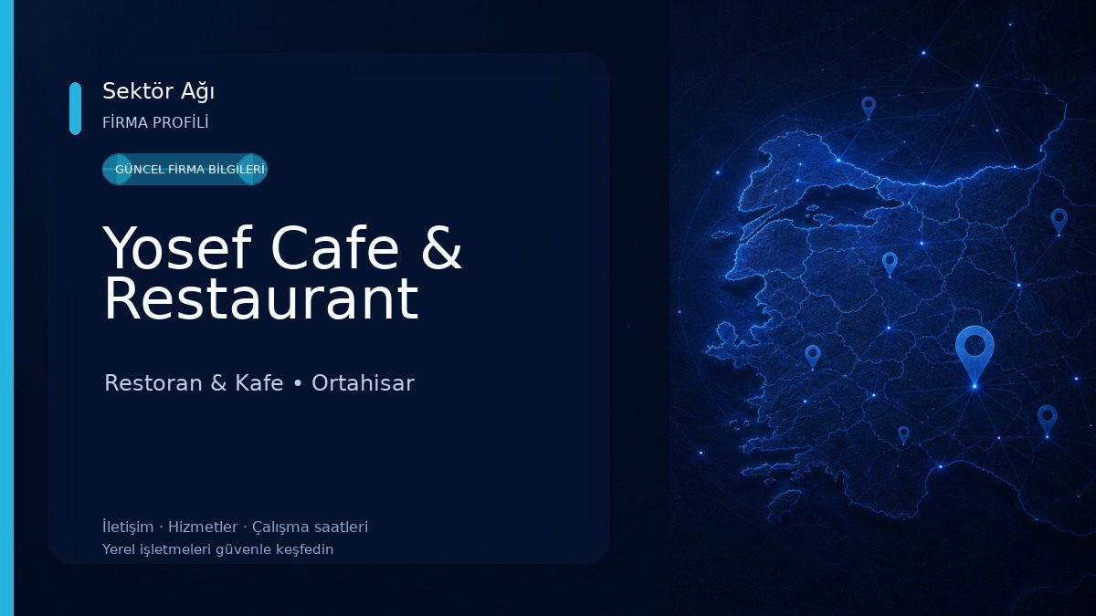 Yosef Cafe & Restaurant Restoran & Kafe