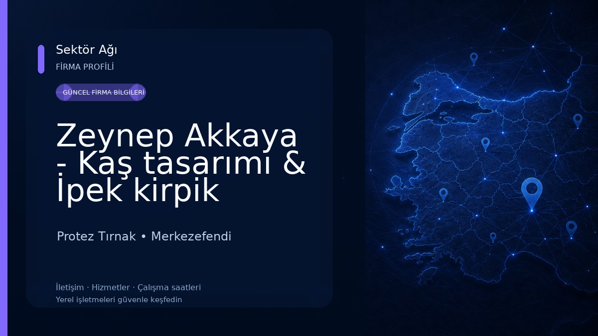 Zeynep Akkaya - Kaş tasarımı & İpek kirpik